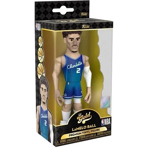 Funko Gold 5" NBA Charlotte Hornets City Edition - LaMelo Ball Figure