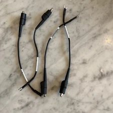 (4) New Tektronix Oscilloscope Scope Probe Ground Lead with Alligator Clip