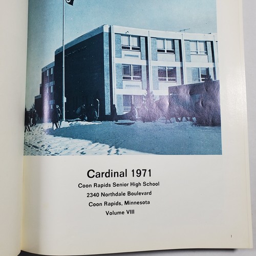 Coon Rapids Senior High School Yearbook 1971 Coon Rapids Minnesota Cardinal '71 - Picture 2 of 7