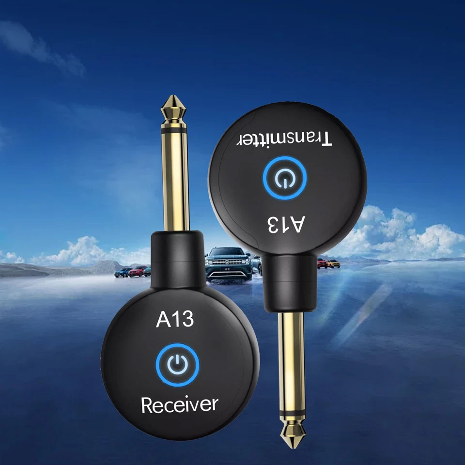 Audio Wireless Guitar Transmitter Receiver for Guitar Bass Electric Instrument95 - Image 2 of 4