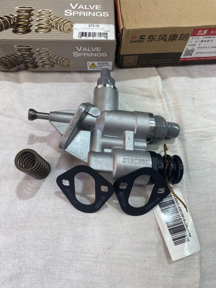 Comp Cams 973-1 Spring+DCEC Cummins 30mm Pump+Heater Spacer & studs 550hp 94-98 - Image 4 of 4