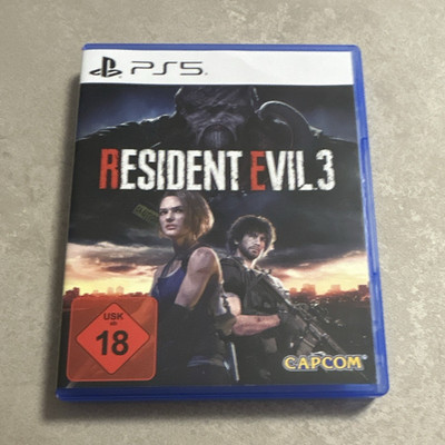 Resident Evil 3 Sony PlayStation 5 PAL USK 18