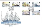 Isle of Man Comm/FDC -  Ships Definitives - 1993(IOM253)