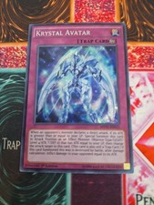 Yugioh Krystal Avatar MVP1-ENS11 Secret Rare 1st Edition Near Mint