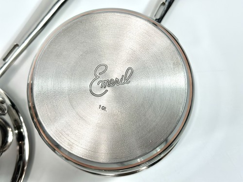 Emeril by All Clad Stainless - Copper Core 8 PEICE SET 3 - 2 - 1 QT + 8" skillet - Bild 9 von 22