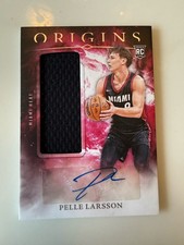 2024 Panini Origins Pelle Larsson Rookie Patch Auto