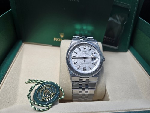 Rolex Land-Dweller 127334 White Honeycomb Dial 2026