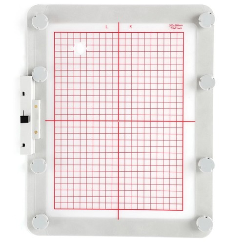 Embroidex Metal/Magnetic Hoop for POOLIN EOC06 Embroidery Machine 7.9 "x 11"