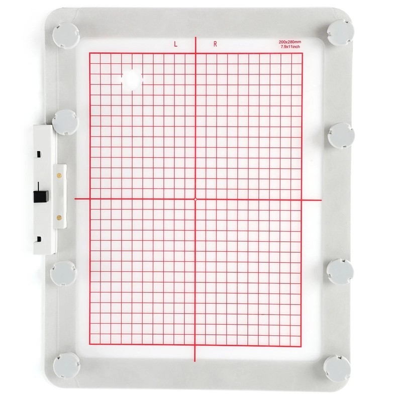 Embroidex Metal/Magnetic Hoop for POOLIN EOC06 Embroidery Machine 7.9 "x 11"