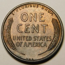 1909 VDB Lincoln Wheat Cent Penny RB- UNC/BU Actual Coin Pictured