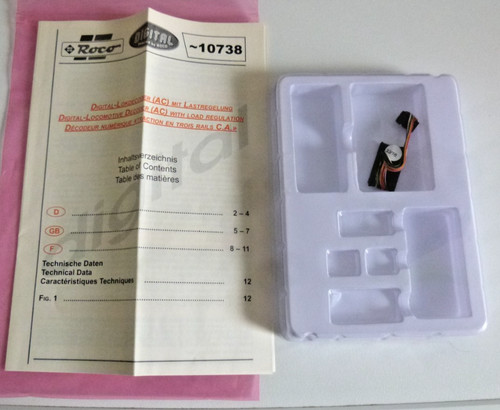 Decodificador digital Roco Art.-Nr. 10738 de BR 23, NUEVO | Condition: Neu