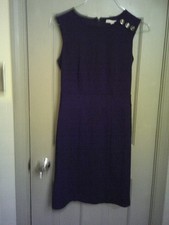 Ladies Banana republic Brand Black Dress, Size 0, Sleeveless, zipper.