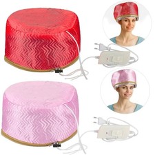 Electric Hair Steamer Heating Cap Nourishing Thermal Treatment Hat Hair Care UK