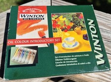 Winsor Newton Winton Oil Colours, NOS, 6-Tube Set Oil Colour Introductory Set