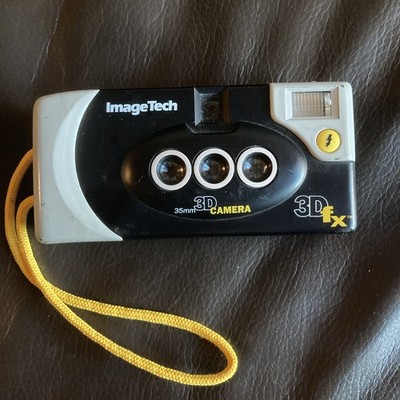 ImageTech 3D fx Lenticular Stereo 35mm Film Point & Shoot Camera Triple-Works
