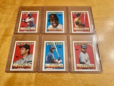 1988 Topps Super Star Mini Stickers: Kirby Puckett, Gwynn, Canseco, +3 more!🤩⚾️