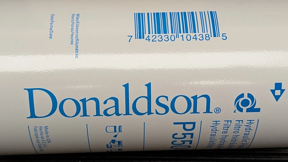 P550416 Donaldson Genuine Hydraulic Filter Case IH Hitachi John Deere - Image 4 of 4