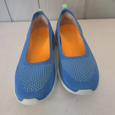  Vionic Vortex Kallie Slip On Walking Shoes Womens Size 5 Blue Azure Comfort