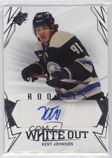2022-23 SPx White Out Rookie Auto Kent Johnson #WOR-KJ Auto q2c