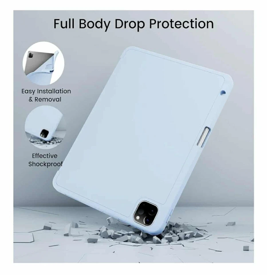 Case For iPad Pro 11inch ,Air 4th/3rd/2nd Soft Slim Lightweight  - Image 3 of 4