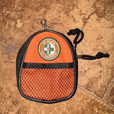 Be Smart Get Prepared First Aid Mini Orange Backpack