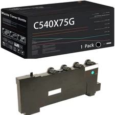 C540X75G Waste Toner Bottle for Lexmark X543DN X544DN X544DTN etc. Printers