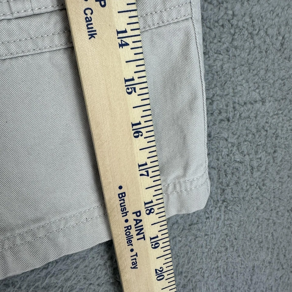 Croft & Barrow Cargo Shorts Mens 42 Ivory Pockets Casual Outdoor Khaki Hiking - Image 4 of 4