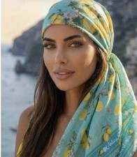 Antica Sartoria 2026 Green Lemon   Scarf Saro...