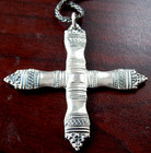 VINTAGE STERLING SILVER 925 TOWLE CROSS WITH 24 INCH CHAIN 26.9 GRAMS PRETTY ! — photo 6