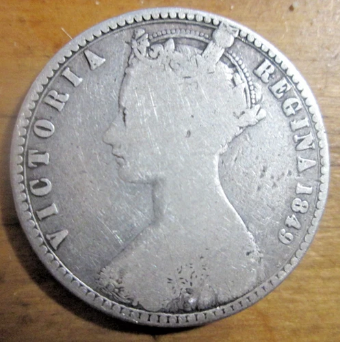 Photo of a 1849 Victoria Florin from an eBay listing that sold on Jul 1, 2026