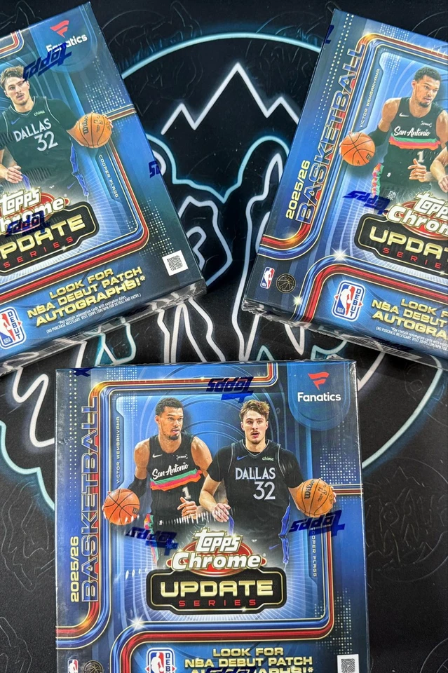 💥FANATICS EXCLUSIVE TOPPS CHROME UPDATE BREAK!!