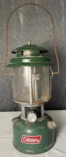 Vintage 1974 Coleman Lantern Model 22OH Two Mantle Untested For Parts