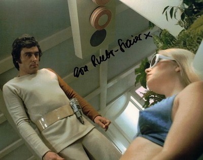 EVA RUEBER STAIER- Jane in Space 1999 - Force of Life - hand signed 10 x 8 photo