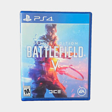 Battlefield V Deluxe Edition PS4 No Manual or Codes Excellent Condition