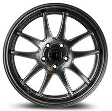 4-New 19" Aodhan DS02 DS2 Wheels 19x8.5 5x114.3 35 Hyper Black Rims 73.1