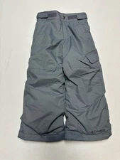 COLUMBIA - BOYS XXS (4/6) Gray Bugaboo SNOW SKI PANTS Outgrown