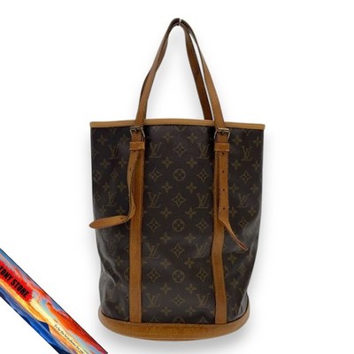 Louis Vuitton Bucket GM Monogram Canvas PVC Pouch Missing