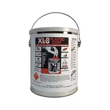 Pvc Maintenance Coating, Black, 1 Gal,  Xl8-1-Black
