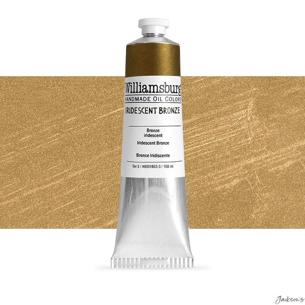 Williamsburg Oil Paint Alkali Linseed Oil 150ml Tube Iridescent Bronze Colour...