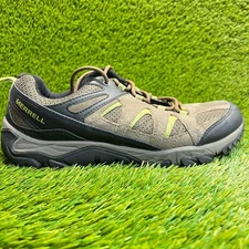 Merrell Outmost Ventilator Mens Size 10.5 Brown Black Athletic Hiking Shoes