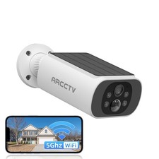 ARCCTV 4MP Security Camera System Wireless Solar/Battery Powered IR Night Vision