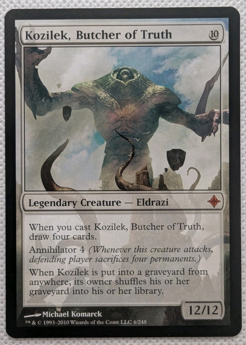 Kozilek, Butcher of Truth NM PF Rise of the Eldrazi Reg MtG Magic The Gather