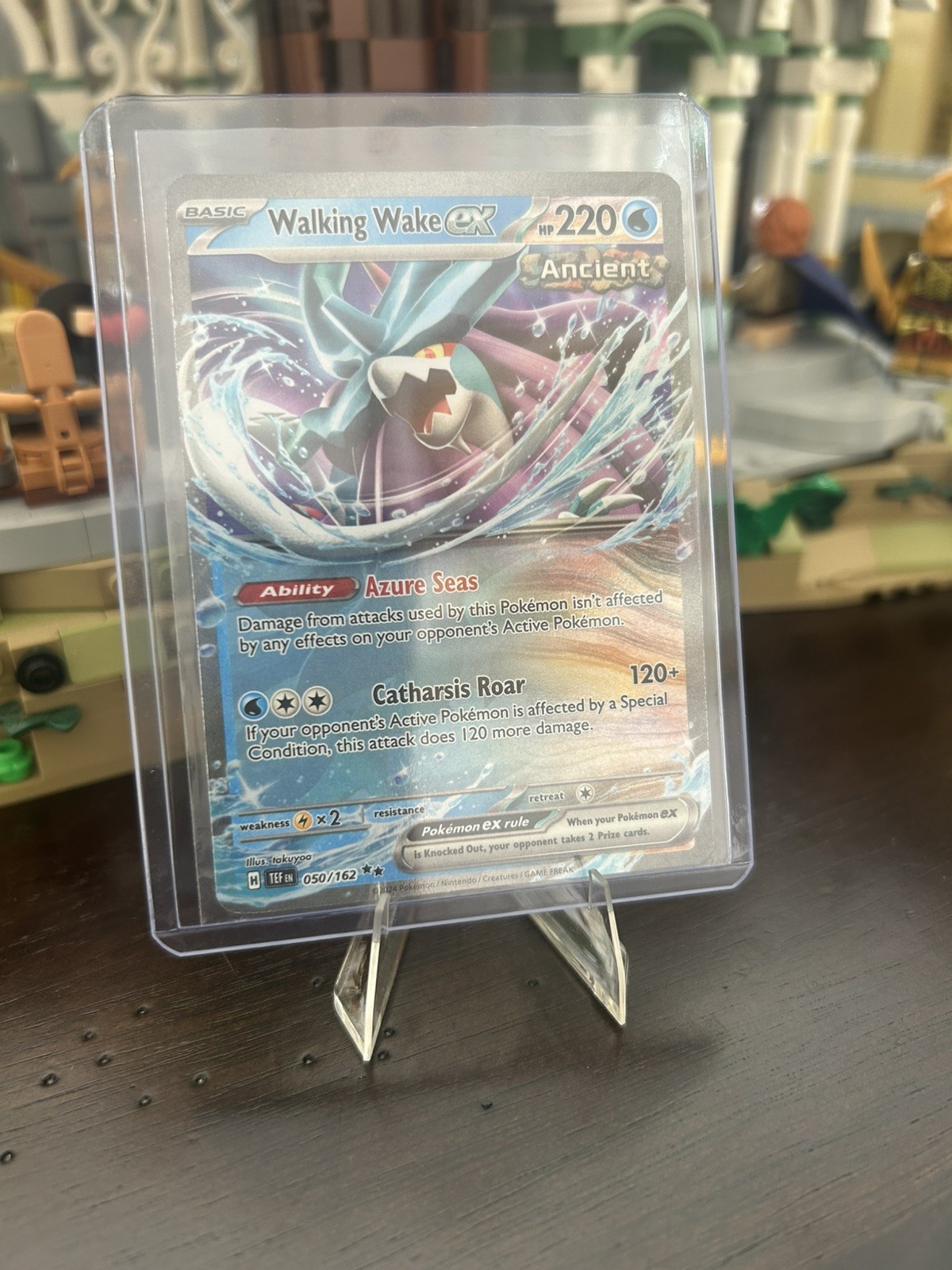 Pokemon Walking Wake ex Temporal Forces 50/162