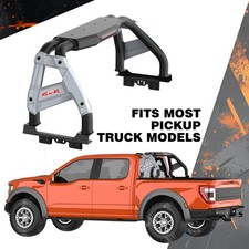 Roll Sport Bar Adjustable Chase Roof Rack Bed Bar For F-150 Trucksilveradoram