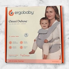 Ergobaby Omni Deluxe Baby Carrier Newborn to Toddler All-Position Carrier Grey