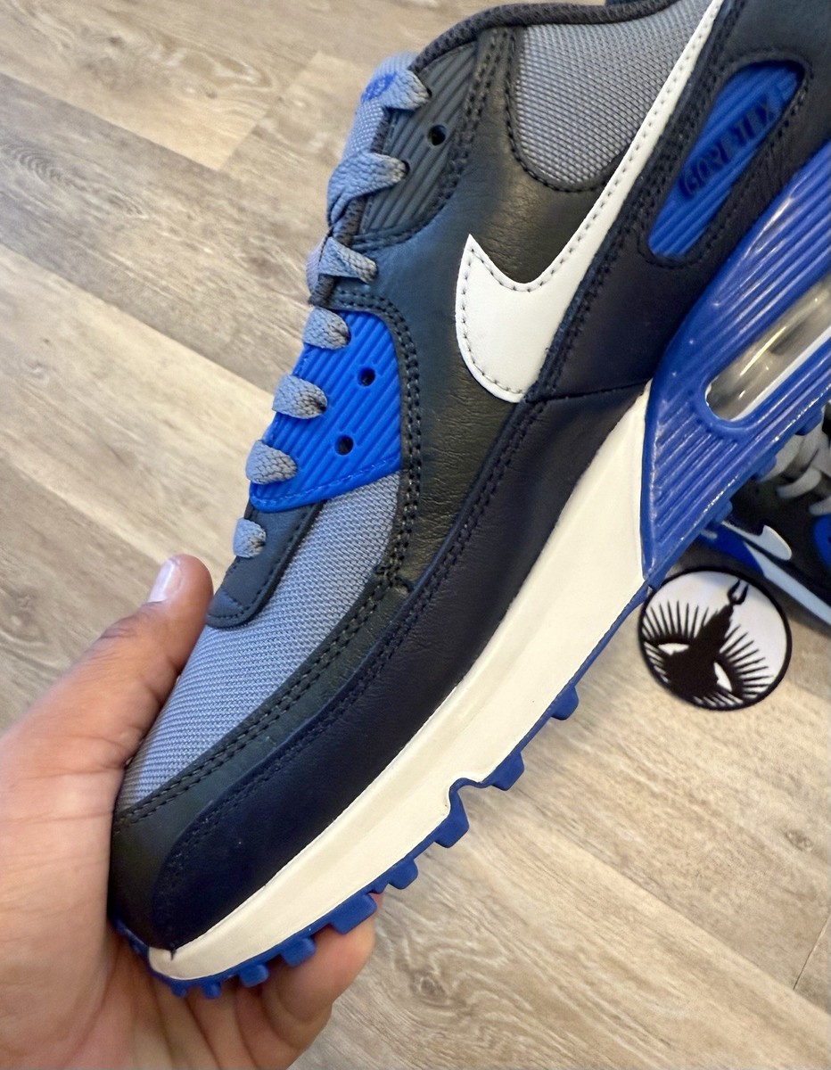 Nike Air Max 90 GTX Gore-Tex 'Racer Blue' Black FD5810-003 Men's