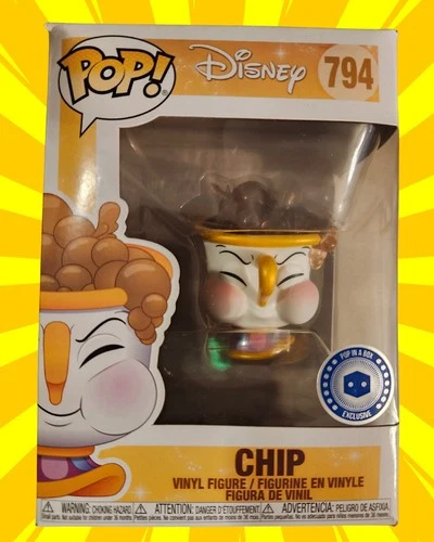 Funko Pop Disney: Chip - Beauty & The Beast #794 Pop In A Box Exclusive