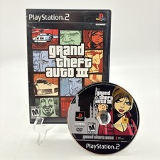 Grand Theft Auto III The Trilogy GTA3 PlayStation 2 PS2 Video Game No Manual