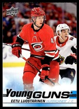 2019-20 Upper Deck Young Guns Eetu Luostarinen Rookie Carolina Hurricanes #490