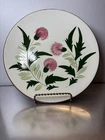 STANGL POTTERY PINK THISTLE PATTERN Dinner Plates X2